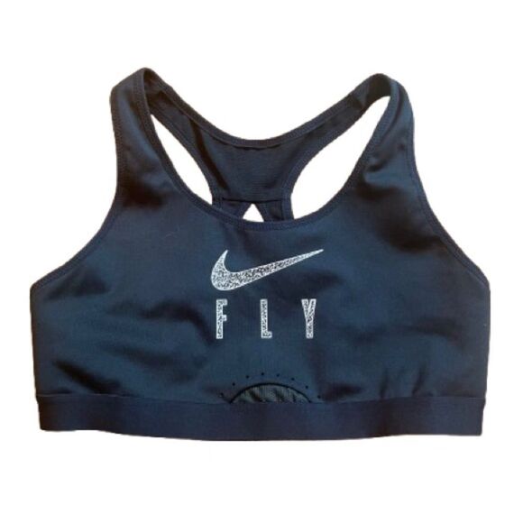 Nike Black Sports Bra - Picture 1 of 2